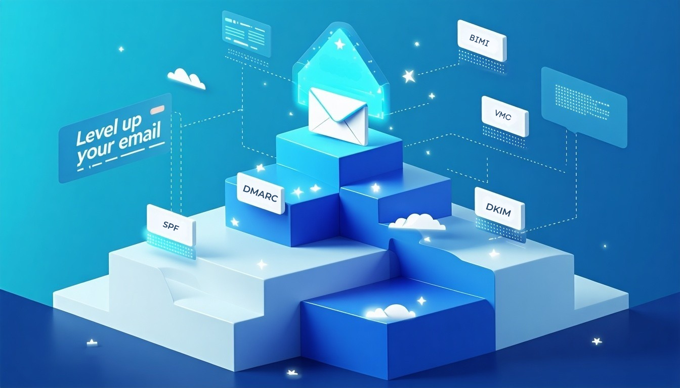 관계 SPF DKIM DMARC VMC BIMI